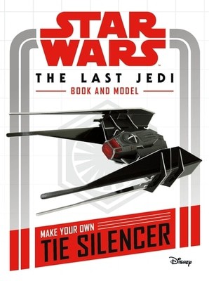 Star Wars The Last Jedi Book and Model - Hardback - Used