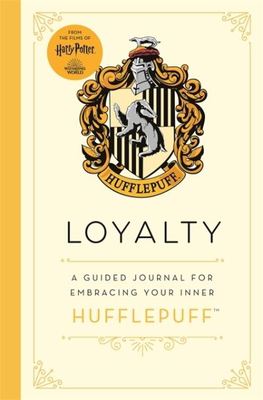 Harry Potter Hufflepuff Guided Journal : Loyalty - Hardback - Used