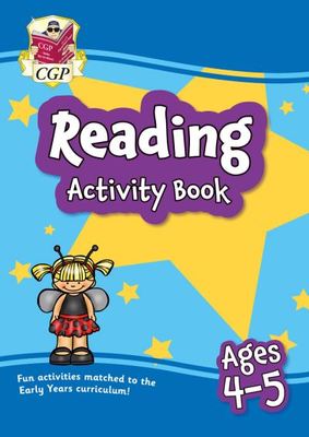 Reading Activity Book for Ages 4-5 (Reception) - CGP Books - Paperback - Used