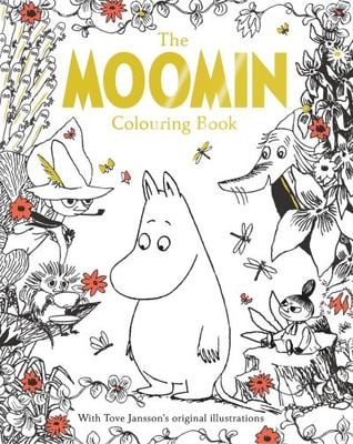 The Moomin Colouring Book - Macmillan Adult's Books - Paperback - Used