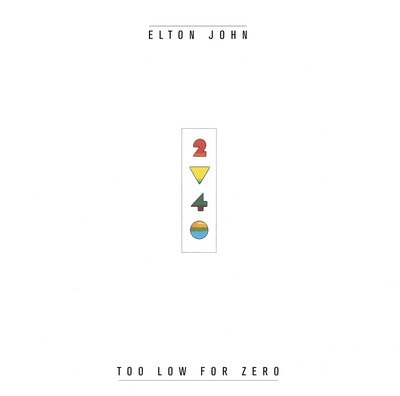 Elton John - Too Low for Zero CD Album - Used