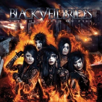 Black Veil Brides - Set the World On Fire CD Album - Used