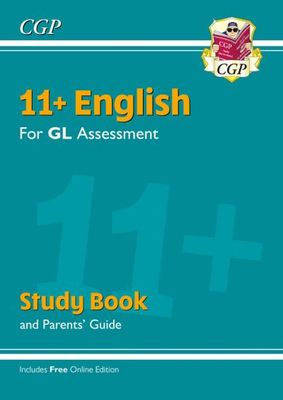 11+ GL English Study Book (with Parents' Guide & Online Edition) - CGP Books - Paperback - Used