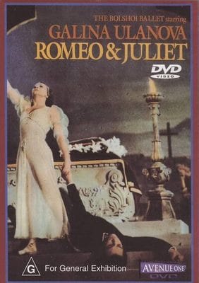Romeo and Juliet: Bolshoi Ballet (Rozhdestvensky) - DVD - Used