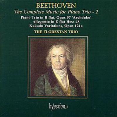 Ludwig van Beethoven - Complete Music for Piano Trio Vol. 2, The (Florestan Trio) CD Album - Used