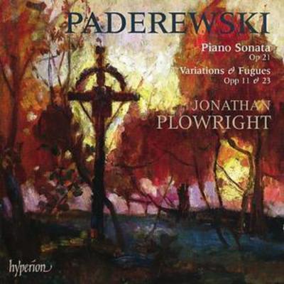 Ignacy Jan Paderewski - Piano Sonata, Variations and Fugues (Plowright) CD Album - Used
