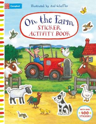 On The Farm Sticker Activity Book - Campbell Books - Paperback - Used