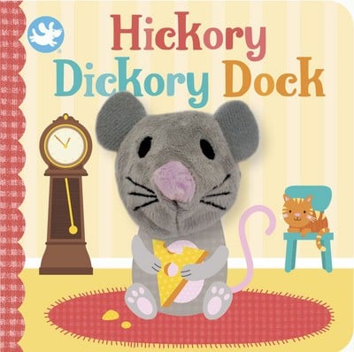 Little Learners Hickory Dickory Dock Finger Puppet Book - Parragon Books Ltd - Board book - Used