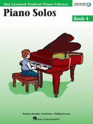 Piano Solos Book 4 - Book with Online Audio - Hal Leonard Corp - Multiple-component retail product - Used