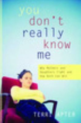 You don't really know me - T. E. Apter - Hardback - Used