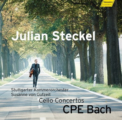 Julian Steckel - Julian Steckel: C.P.E. Bach: Cello Concertos CD Album - Used