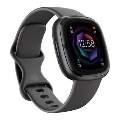 Fitbit Sense 2 Smart Watch Graphite Aluminium, Shadow Grey Band - Good