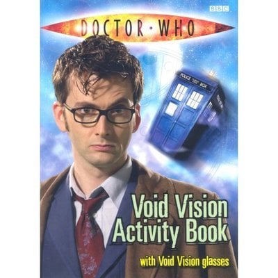 Doctor Who Void Vision Activity Book - Books Bbc - Novelty book - Used