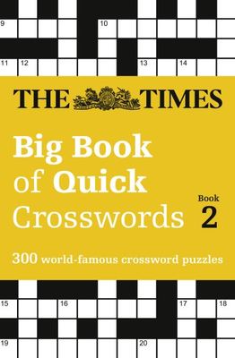 The Times big book of quick crosswords Book 2 - Paperback - Used