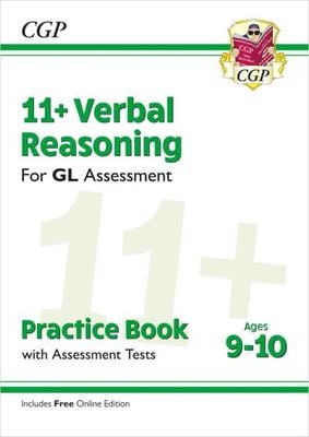 11+ GL Verbal Reasoning Practice Book & Assessment Tests - Ages 9-10 (with Online Edition) - CGP Books - Paperback - Used 11+ GL Verbal Reasoning Practice Book & Assessment Tests - Ages 9-10 (with Online Edition) - CGP Books - Paperback - Used
