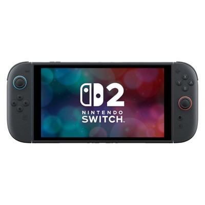 Nintendo Switch 2 Black with Light Blue / Light Red Joy-Cons - Very Good