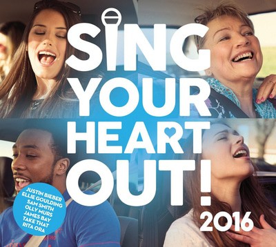 Various Artists - Sing Your Heart Out 2016 CD Album - Used