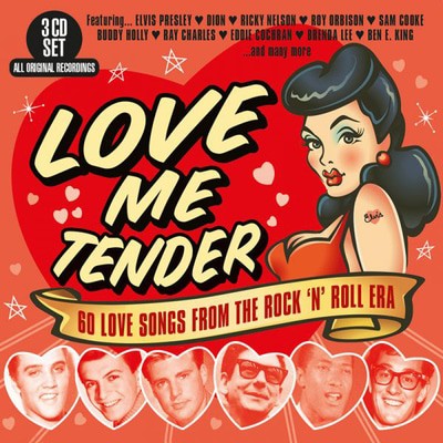Various Artists - Love Me Tender: 60 Love Songs from the Rock 'N' Roll Era CD Album - Used