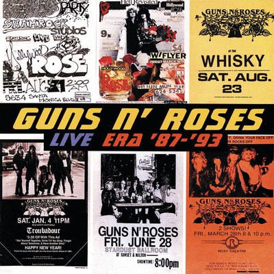 Guns N' Roses - Live Era '87-'93 CD Album - Used