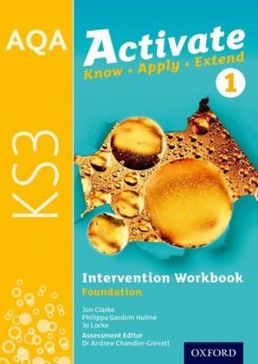 AQA activate for KS3. Intervention workbook 1 (foundation) - Jon Clarke - Paperback - Used