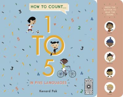 How to count 1 to 5 in five languages - Kenard Pak - Board book - Used
