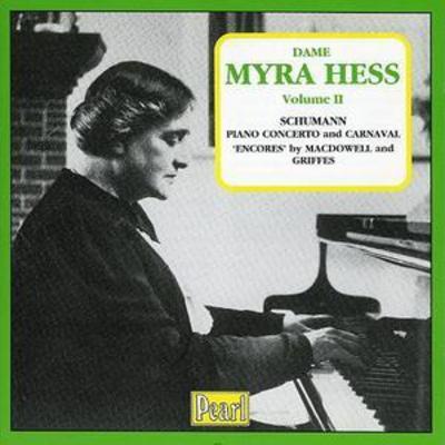 Edward MacDowell - Dame Myra Hess Vol 2-1937 CD Album - Used