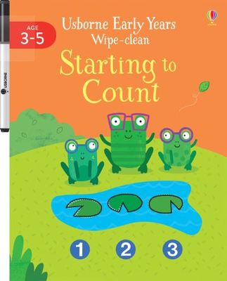 Early Years Wipe-Clean Starting to Count - Jessica Greenwell - Paperback - Used