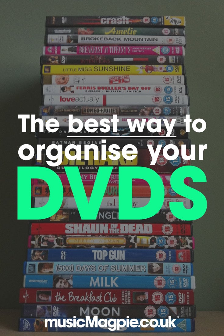 What is the best way to organise your DVD collection? musicMagpie Blog