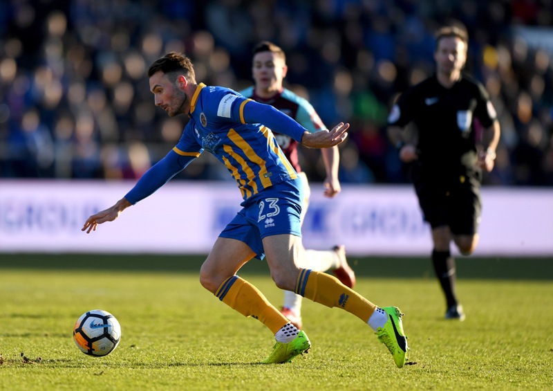 Alex Rodman of Shrewsbury Town